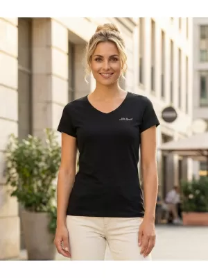 Damen-T-Shirt ALTISPORT LUKENA LTSS701 SCHWARZ