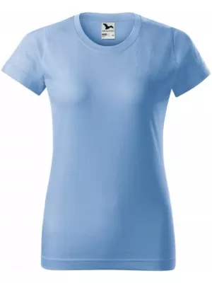 Damen-T-Shirt MALFINI BASIC 134 HIMMELBLAU