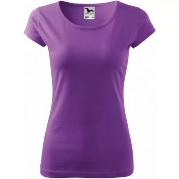  Damen-T-Shirt MALFINI PURE 122 LILA 