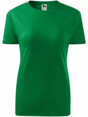 Damen-T-Shirt MALFINI CLASSIC NEW 133 MITTELGRÜN