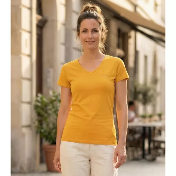  Damen-T-Shirt ALTISPORT LUKENA LTSS701 GELB 
