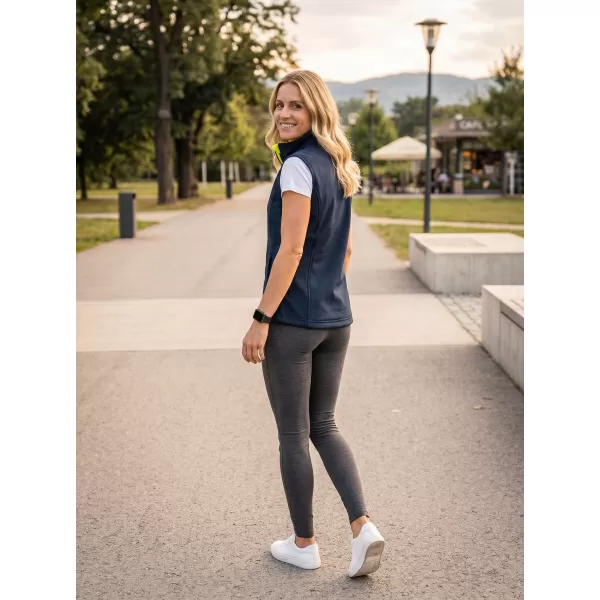  Softshellweste für Damen MALFINI 516 VISION MARINEBLAU 