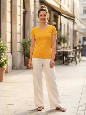 Damen-T-Shirt ALTISPORT LUKENA LTSS701 GELB