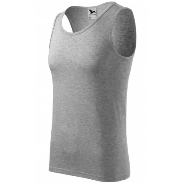  Herren-Tanktop MALFINI CORE 142 DUNKELGRAUE HIGHLIGHTS 