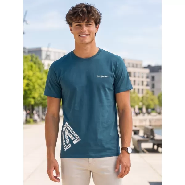  Herren-T-Shirt ALTISPORT ALM013129 KEROSIN 