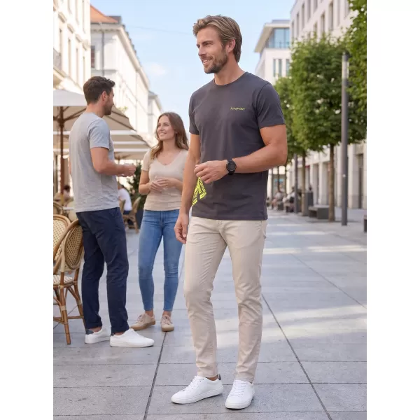  Herren-T-Shirt ALTISPORT ALM013129 EBENHOLZGRAU 