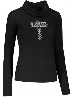 Damen-T-Shirt TORSTAI CHILLIWAK SCHWARZ
