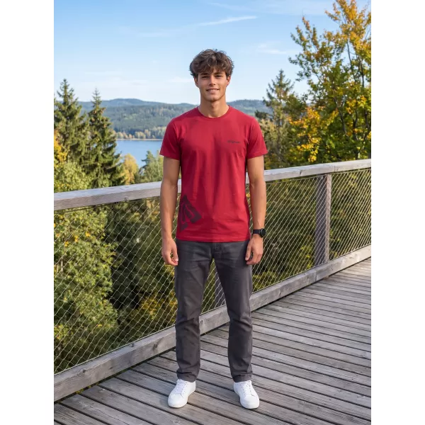  Herren-T-Shirt ALTISPORT ALM013129 MARLBORO-ROT 