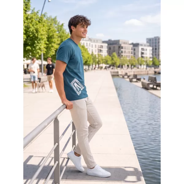  Herren-T-Shirt ALTISPORT ALM013129 KEROSIN 