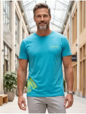 Herren-T-Shirt ALTISPORT ALM013129 TÜRKIS