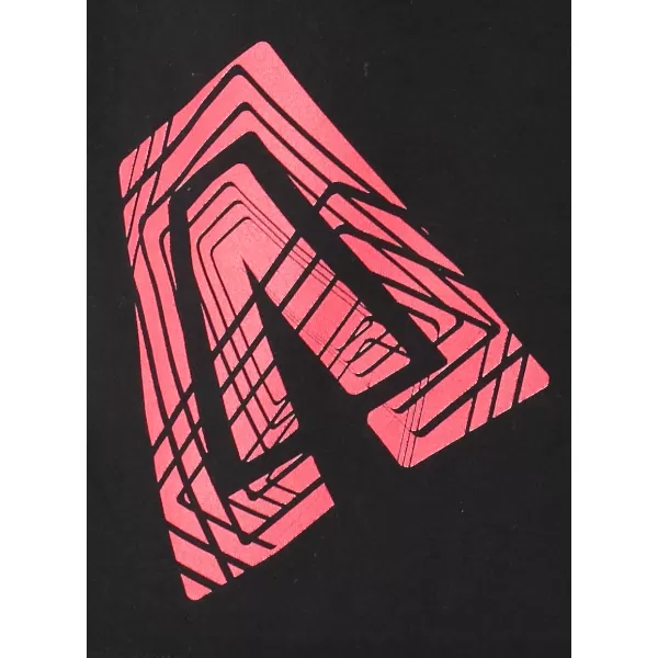  Herren-T-Shirt ALTISPORT ALM013129 SCHWARZ UND ROT 