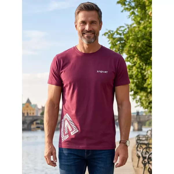  Herren-T-Shirt ALTISPORT ALM013129 FUCHSIE 