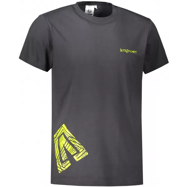  Herren-T-Shirt ALTISPORT ALM013129 EBENHOLZGRAU 