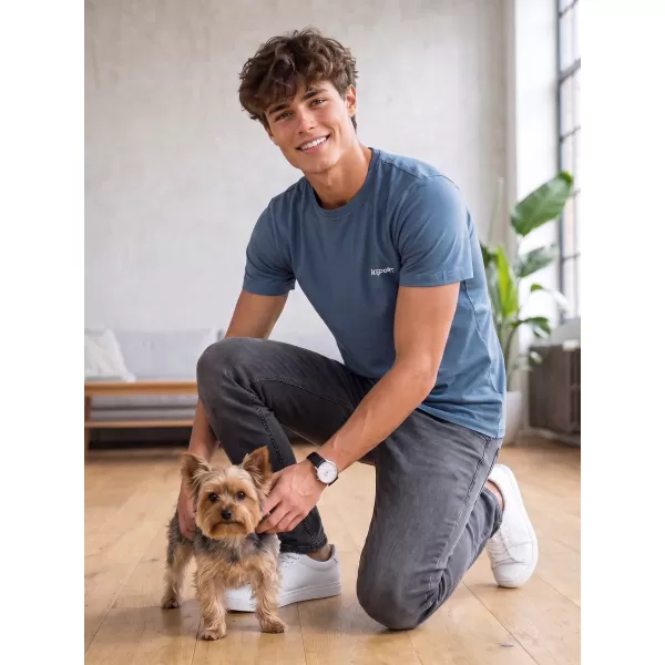  Herren-T-Shirt ALTISPORT ALM013129 DENIM 