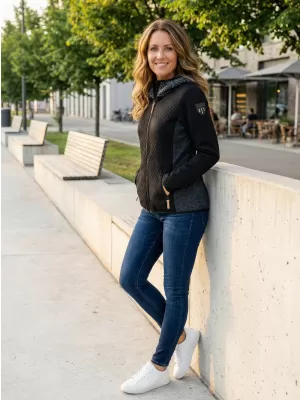 Damen-Sweatshirt TORSTAI TROMSSA SCHWARZ
