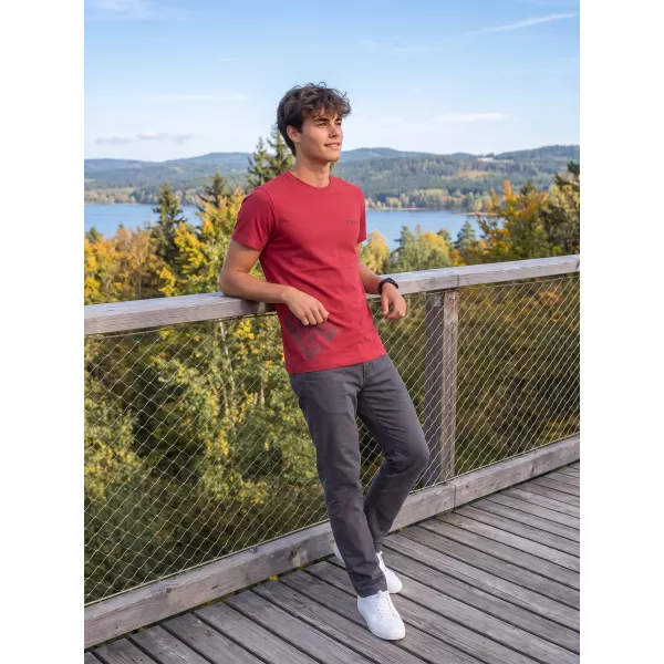  Herren-T-Shirt ALTISPORT ALM013129 MARLBORO-ROT 
