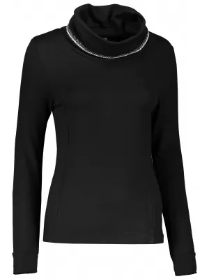 Damen-T-Shirt TORSTAI CAMROSE SCHWARZ