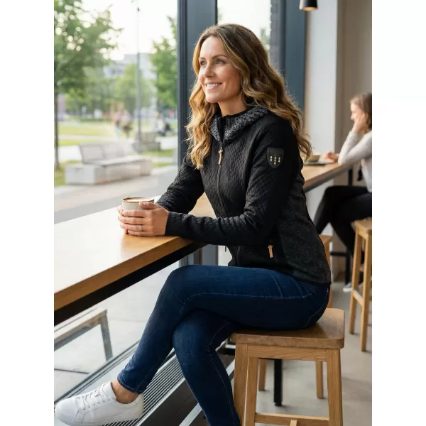  Damen-Sweatshirt TORSTAI TROMSSA SCHWARZ 