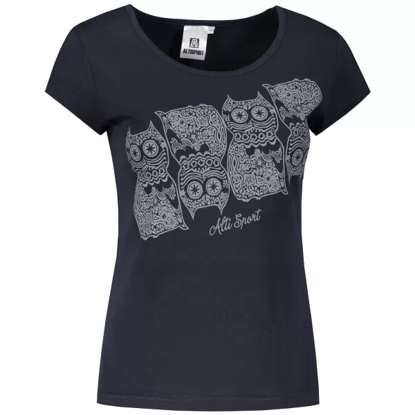  Damen-T-Shirt ALTISPORT ALW005122 NAVY BLAU 