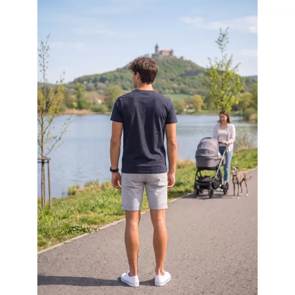  Herren-T-Shirt ALTISPORT ALM013129 NAVY BLAU 