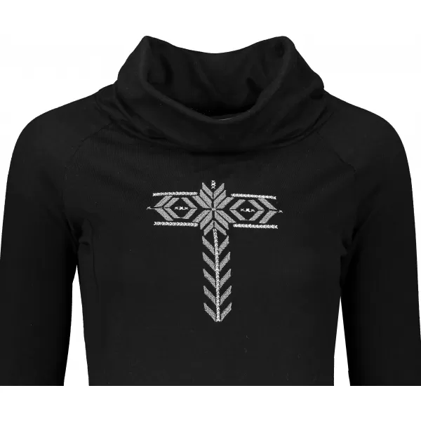  Damen-T-Shirt TORSTAI CHILLIWAK SCHWARZ 