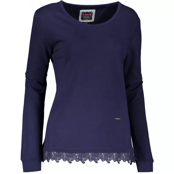  Damen-Sweatshirt KIXMI KAMEA DUNKELBLAU 