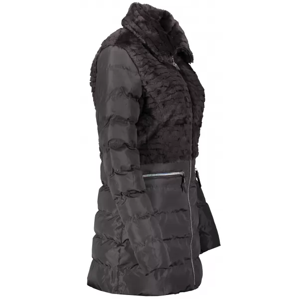  Wintermantel für Damen KIXMI KIMBERLY BRAUN 