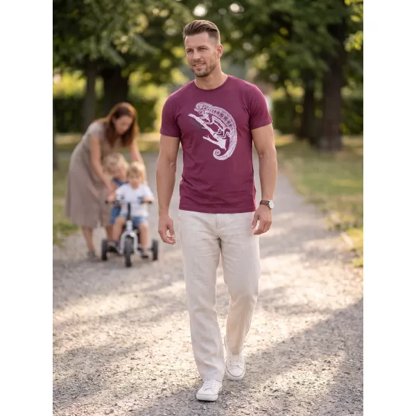 Pánské triko ALTISPORT CARRYOVER ALM017129 FUCHSIOVÁ 