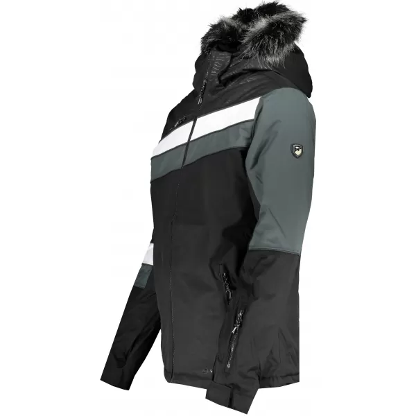  Herren -Skijacke ALPINE PRO DOR 3 MJCS447 SCHWARZ 