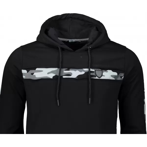  Erweitertes Herren-Sweatshirt KIXMI KENNY SCHWARZ 