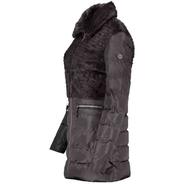  Wintermantel für Damen KIXMI KIMBERLY BRAUN 