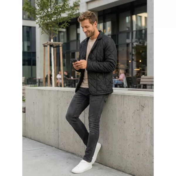  Herrenjacke KIXMI KRISPEN SCHWARZ 