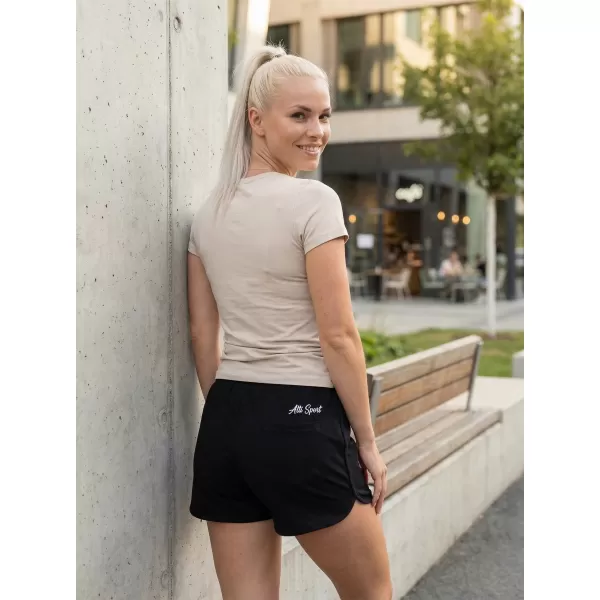  Damen-Shorts ALTISPORT KAKOSA SCHWARZ 