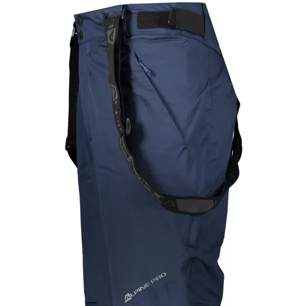  Herren -Skihosen ALPINE PRO SANGO 8 MPAS477 DUNKELBLAU 