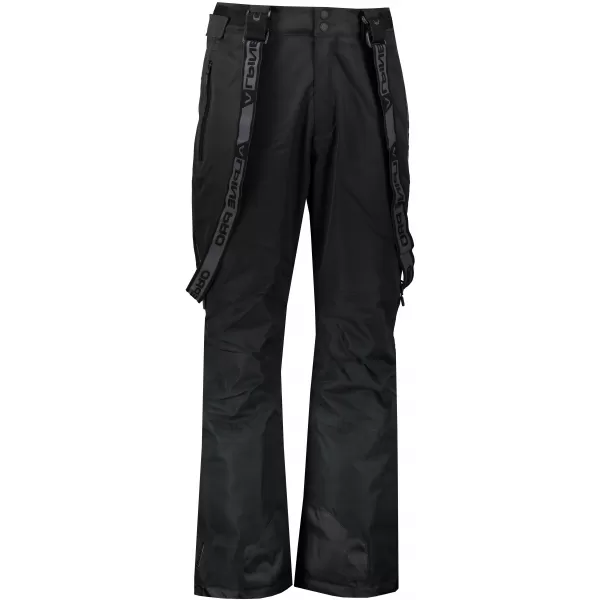  Herren -Skihosen ALPINE PRO NUDD 6 MPAS475 SCHWARZ 