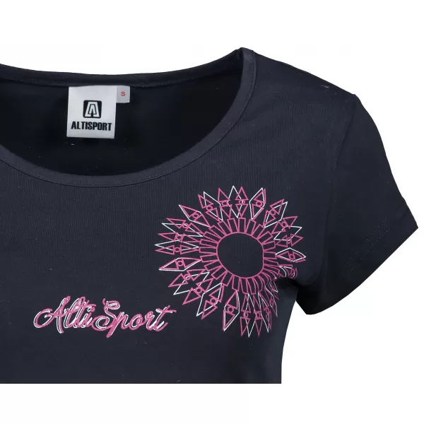  Damen-T-Shirt ALTISPORT ALW024122 BLAU ROSA 