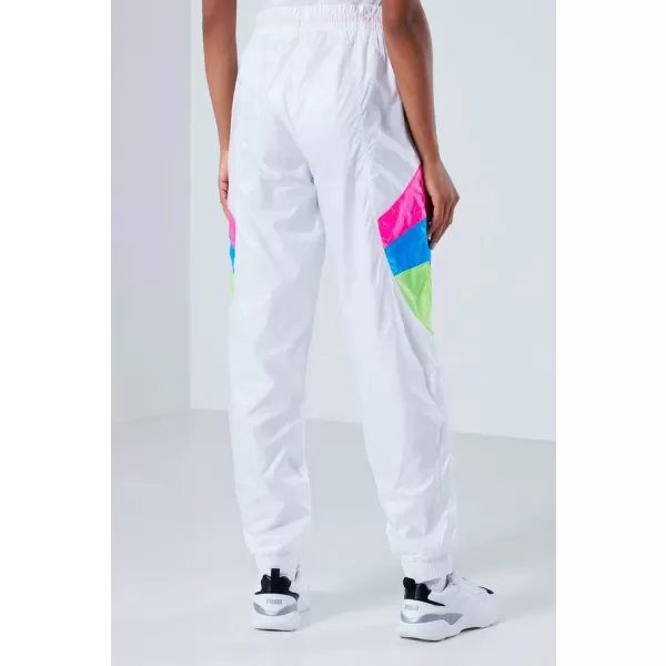  Damenhosen PUMA TFS TRACK PANT WOVEN WEIß 