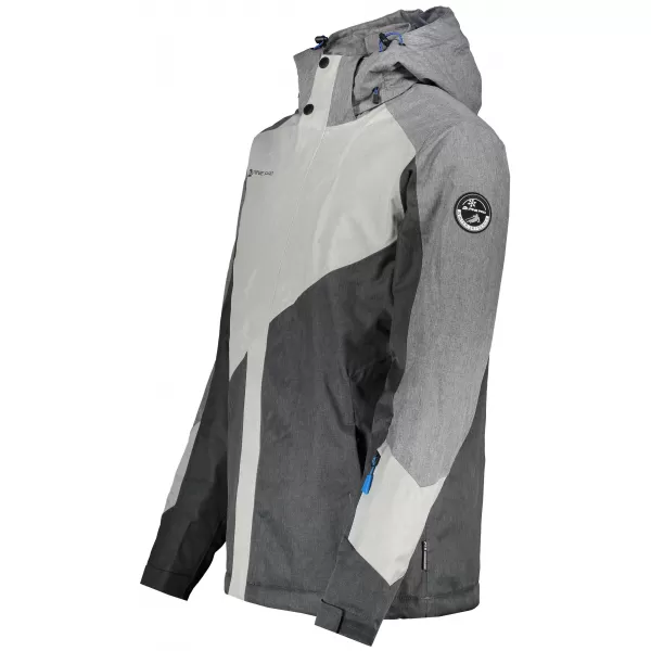  Herren -Skijacke ALPINE PRO SARDAR 4 MJCS450 GRAU 