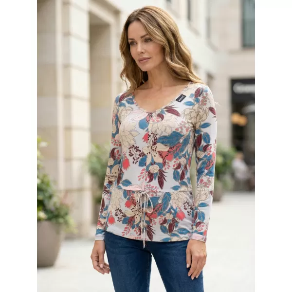  Damen-T-Shirt KIXMI KLAUDIA HELLGRAU 