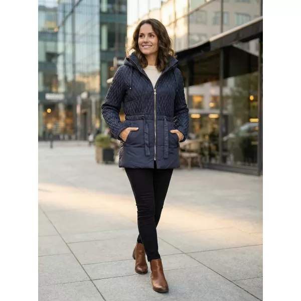  Winterjacke für Damen KIXMI KAITLYN DUNKELBLAU 