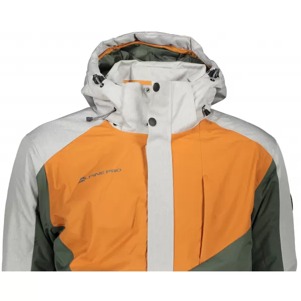  Herren -Skijacke ALPINE PRO SARDAR 4 MJCS450 ORANGE 