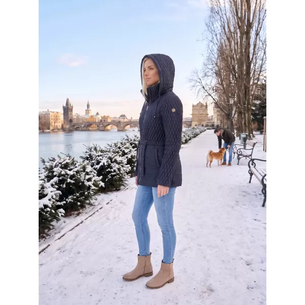  Winterjacke für Damen KIXMI KAITLYN DUNKELBLAU 
