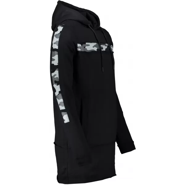  Erweitertes Herren-Sweatshirt KIXMI KENNY SCHWARZ 