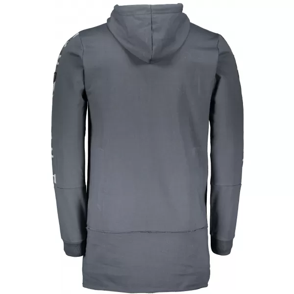  Erweitertes Herren-Sweatshirt KIXMI KENDEL DUNKELGRAU 
