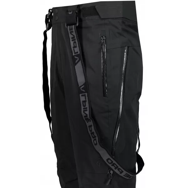  Herren -Skihosen ALPINE PRO NUDD 6 MPAS475 SCHWARZ 