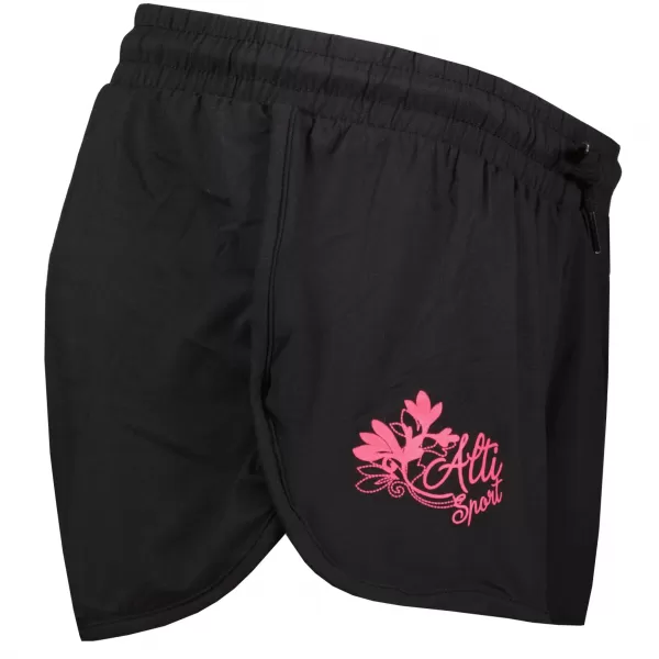  Damen-Shorts ALTISPORT BOFFA SCHWARZ 