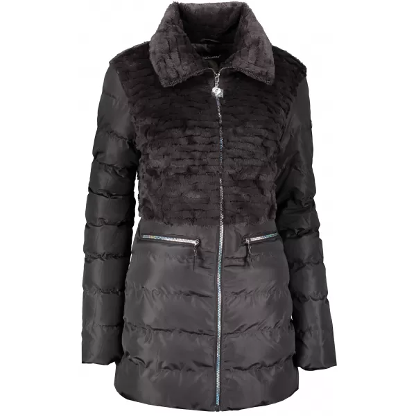  Wintermantel für Damen KIXMI KIMBERLY BRAUN 