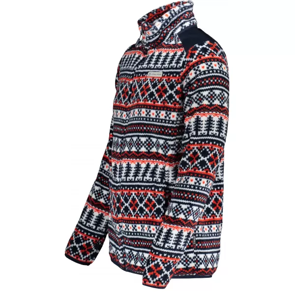  Fleece Sweatshirt ALPINE PRO ELK 7 MSWS249 ORANGE 