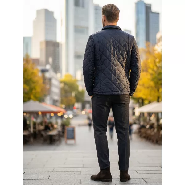  Herrenjacke KIXMI KRISPEN DUNKELBLAU 