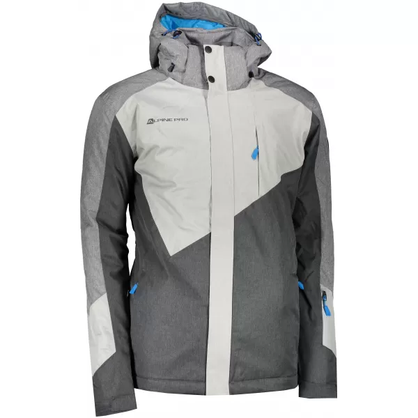  Herren -Skijacke ALPINE PRO SARDAR 4 MJCS450 GRAU 